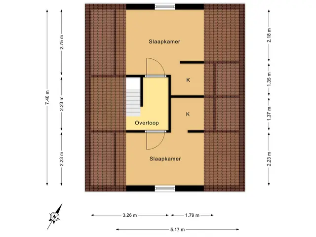 Plattegrond van Molenstraat 19