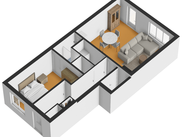 Plattegrond van Leonard Roggeveenstraat 32