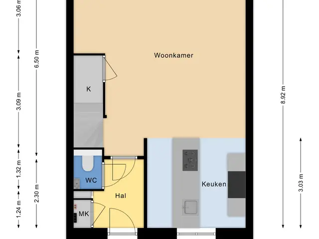 Plattegrond van Boommarter 3