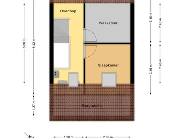 Plattegrond van Aletta Rutgersstraat 11