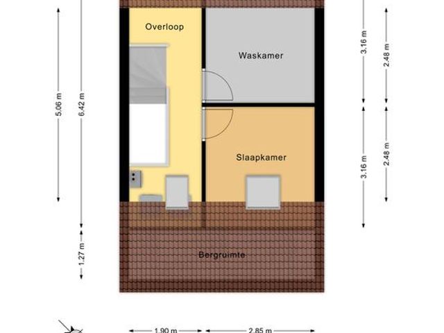 Plattegrond van Aletta Rutgersstraat 11