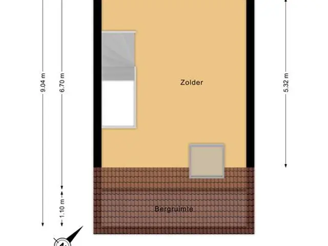 Plattegrond van Vuurvlinder 9