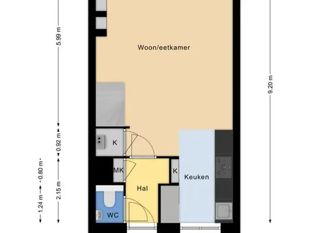 Plattegrond van Vuurvlinder 9
