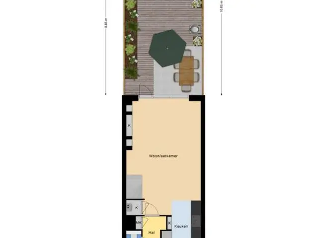 Plattegrond van Vuurvlinder 9