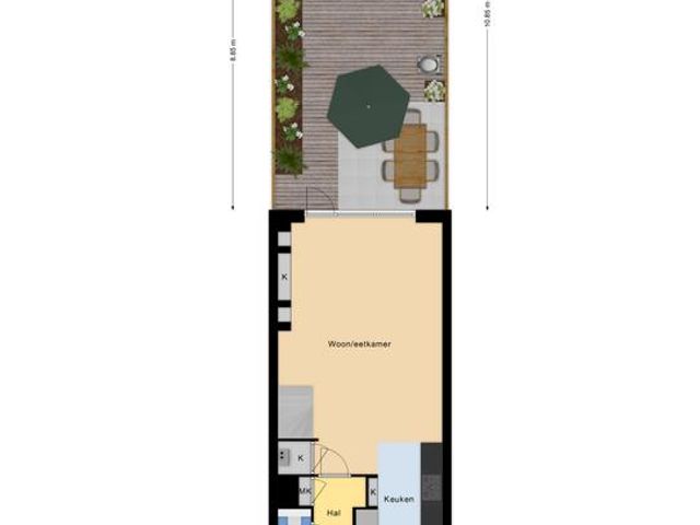 Plattegrond van Vuurvlinder 9