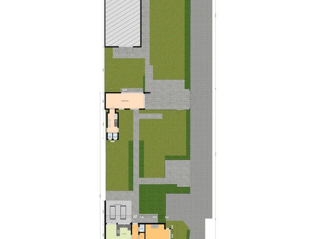 Plattegrond van Monsterseweg 61