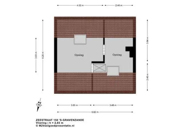 Plattegrond van Zeestraat 150