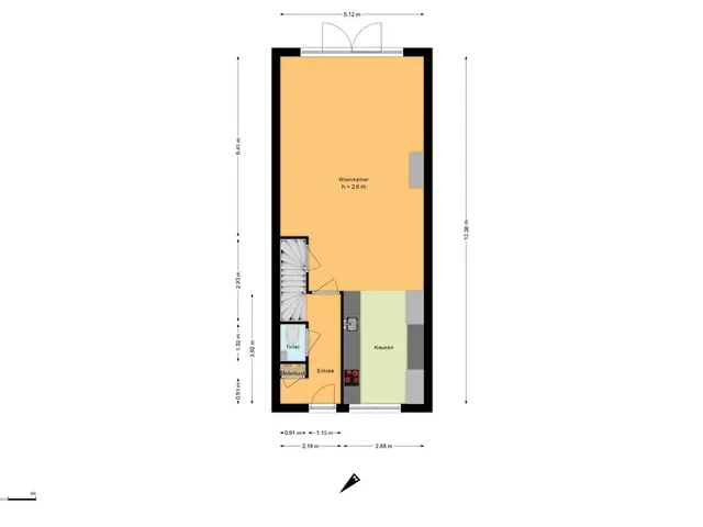 Plattegrond van Grote vos 39