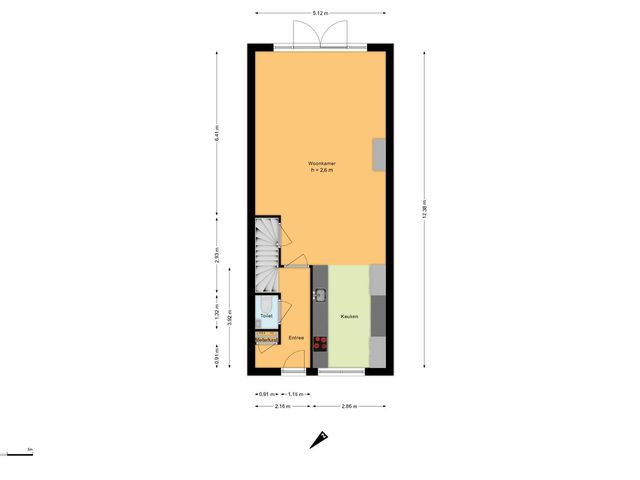 Plattegrond van Grote vos 39