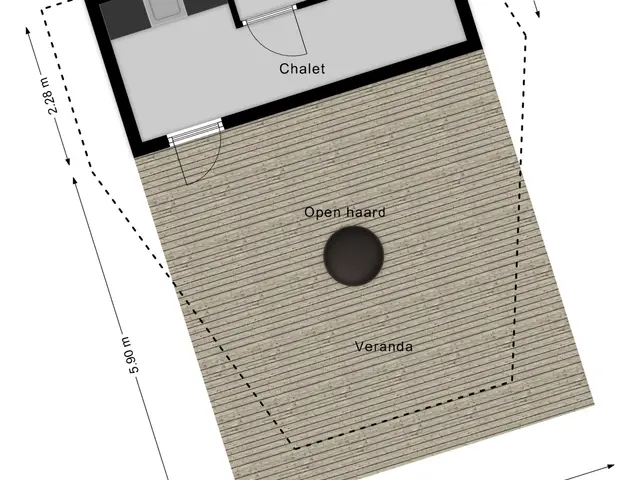 Plattegrond van Boerenlaan 1