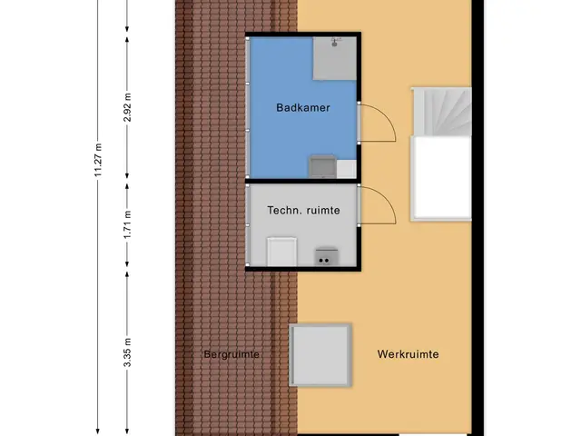 Plattegrond van Henk Nijlandstraat 30