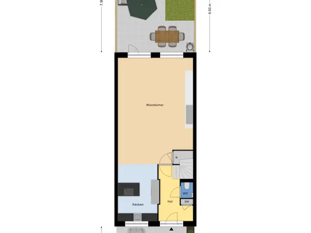 Plattegrond van Hartschelp 3