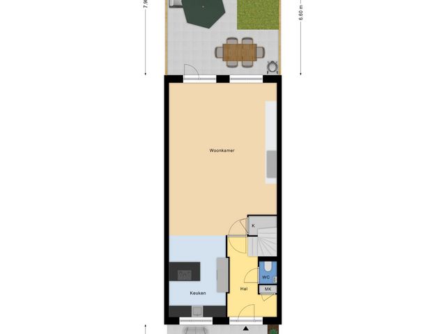 Plattegrond van Hartschelp 3