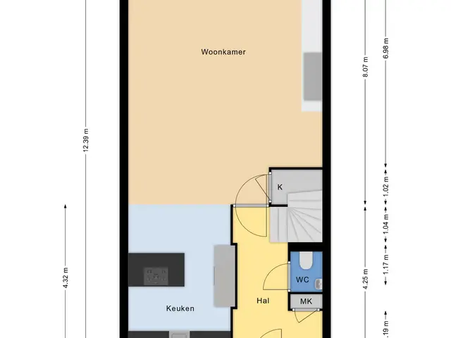 Plattegrond van Hartschelp 3