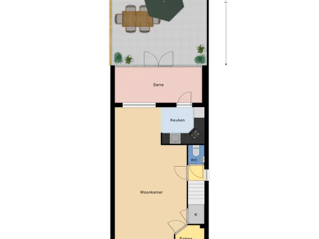 Plattegrond van Vestdijklaan 33