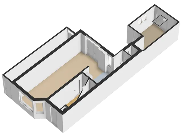 Plattegrond van de Konnighstraat 8