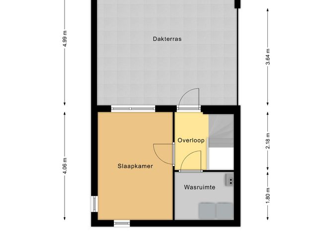 Plattegrond van De Boerstraat 52