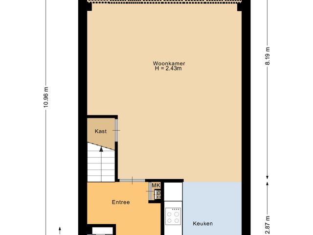 Plattegrond van Karekiet 74