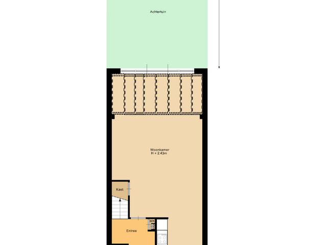 Plattegrond van Karekiet 74