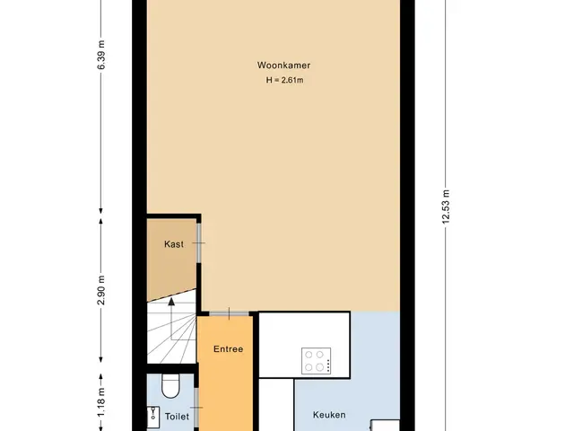 Plattegrond van Citroenvlinder 32