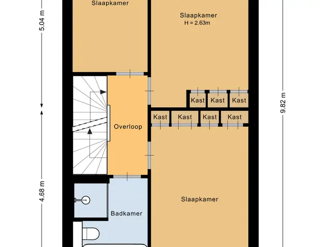 Plattegrond van Citroenvlinder 32