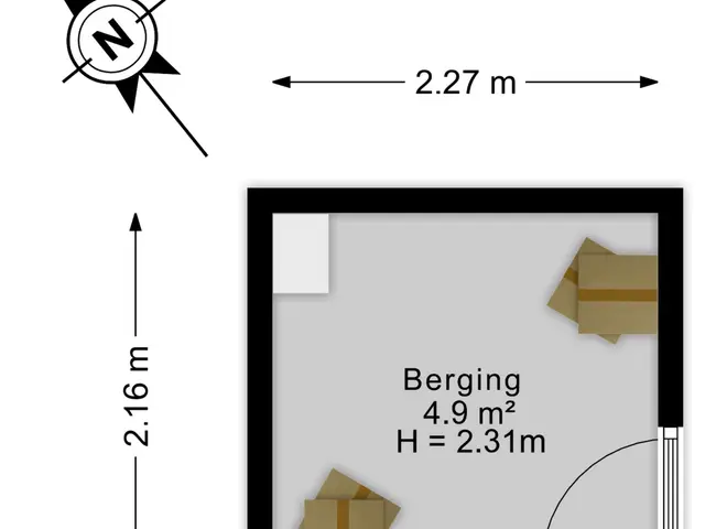 Plattegrond van Midden-Scheepvaartstraat 33