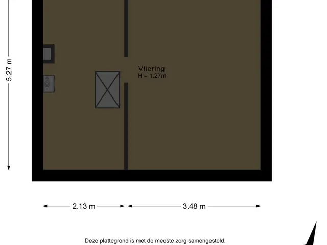Plattegrond van Prinses Beatrixstraat 3
