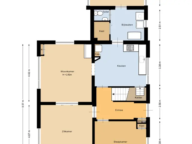 Plattegrond van Vierschaar 60