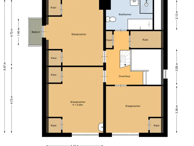 Plattegrond van Vierschaar 60