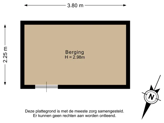 Plattegrond van Hoflaan 71
