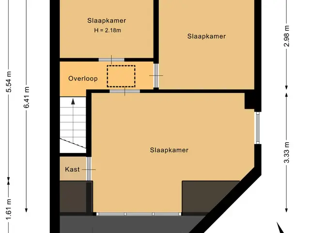 Plattegrond van Lugtigheidstraat 20