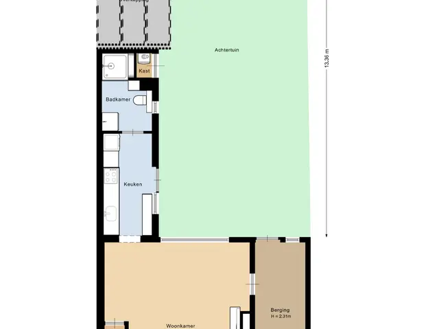Plattegrond van Lugtigheidstraat 20