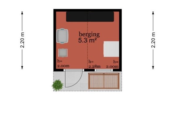 De Peel 13J108, Heel