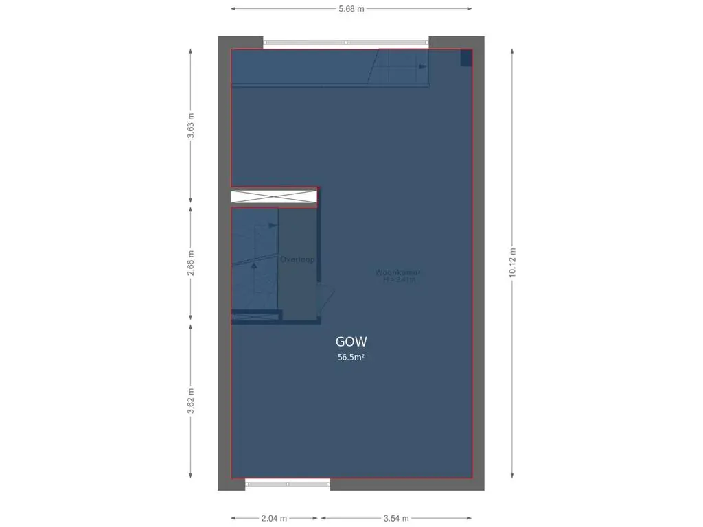 Plattegrond 58