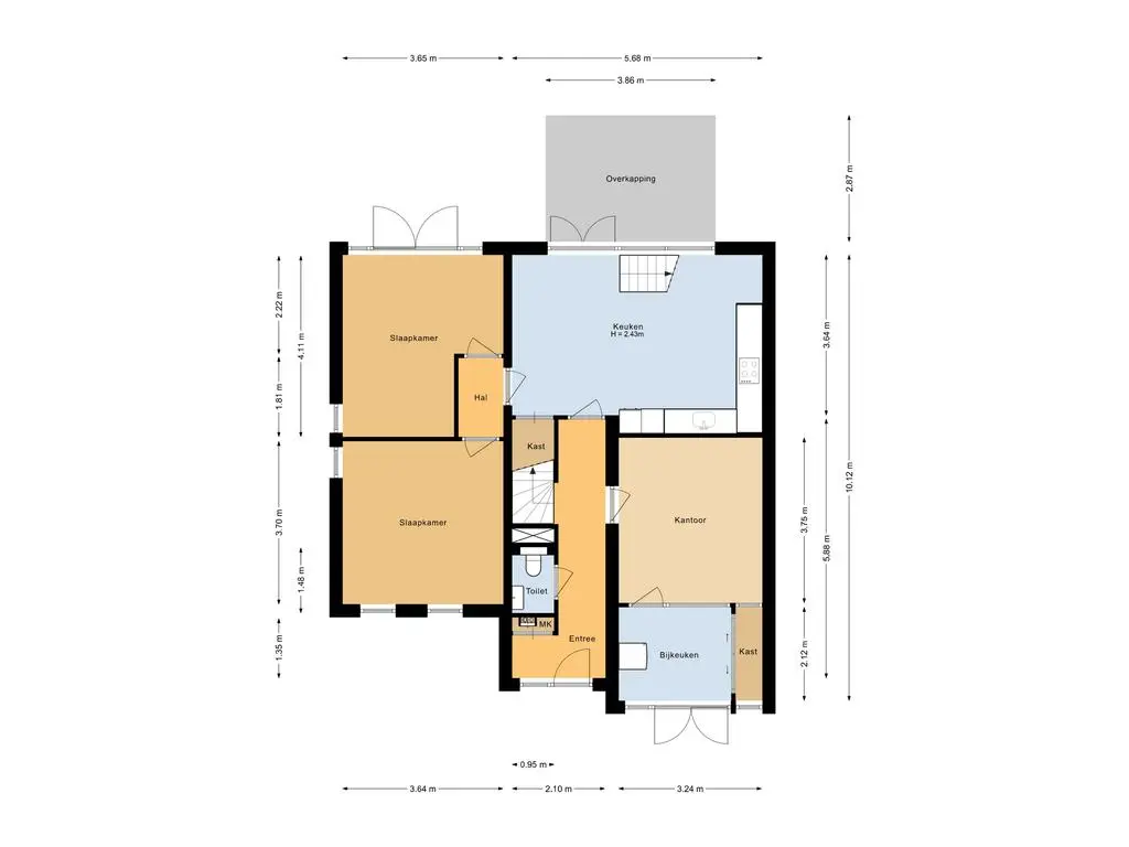 Plattegrond 54