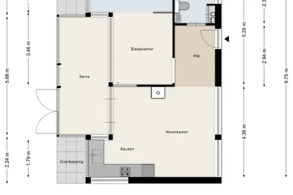 De Stille Wille 115, OOST WEST EN MIDDELBEERS