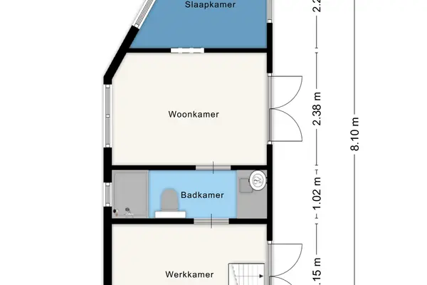 De Stille Wille 319, OOST WEST EN MIDDELBEERS