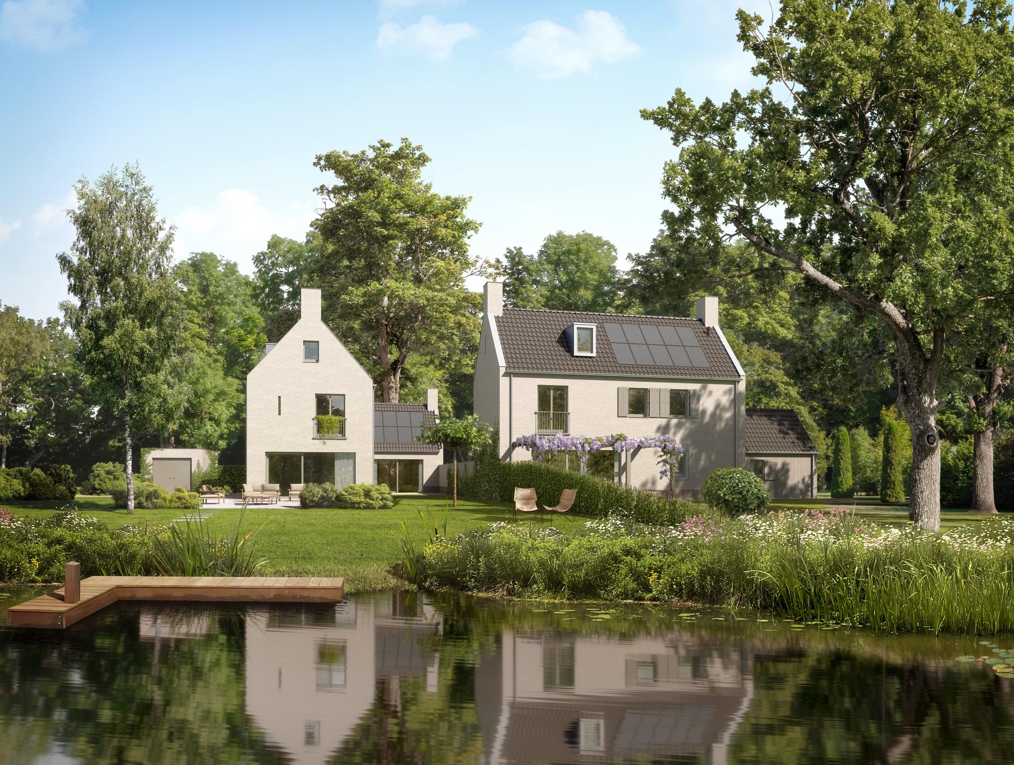Landhuis A - gespiegeld