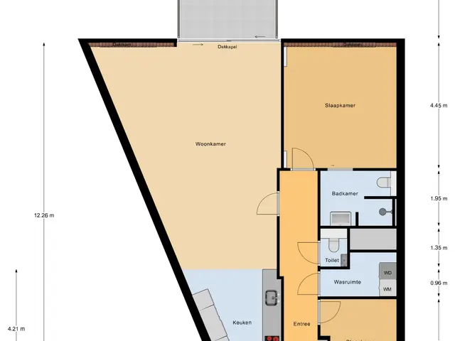 Plattegrond van Bordeslaan 189