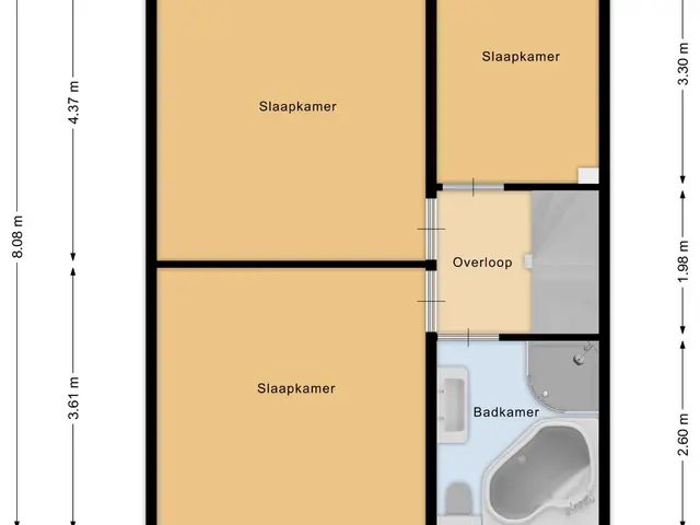 Plattegrond van Robijn 15