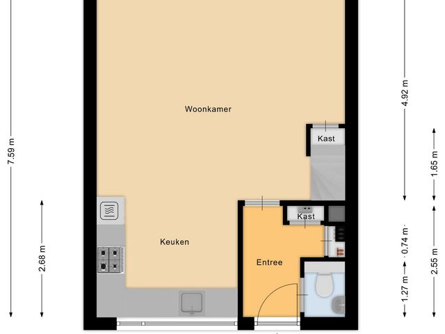 Foto van Egbert Kortenaerstraat 1