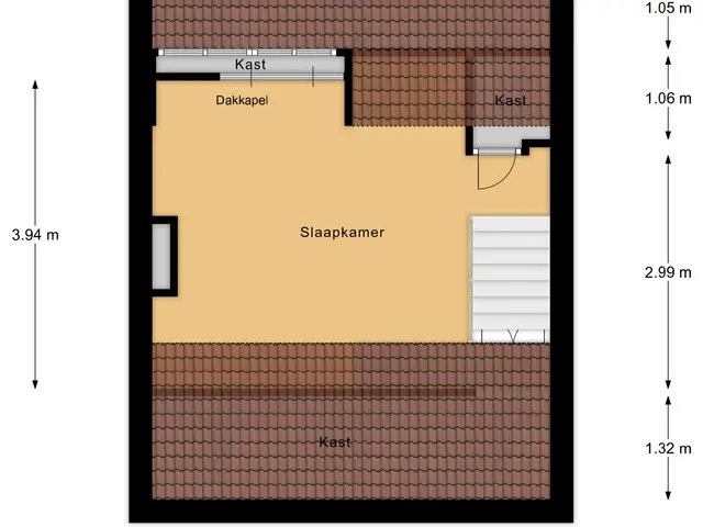 Plattegrond van Ackersdijckstraat 5