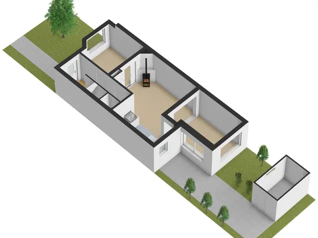 Plattegrond van Ackersdijckstraat 5