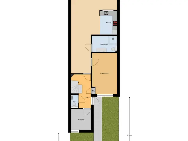 Plattegrond van Nienoordstede 29