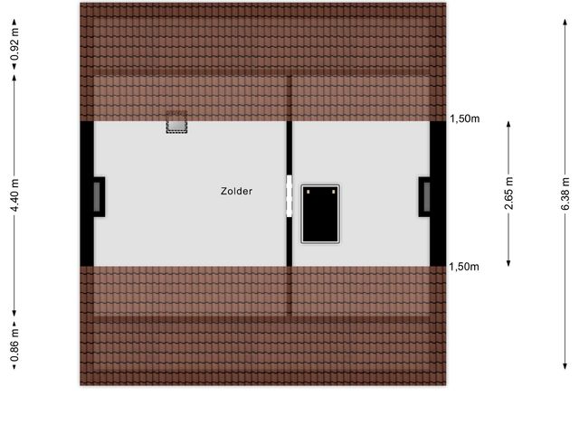 Plattegrond van Jekerstraat 4