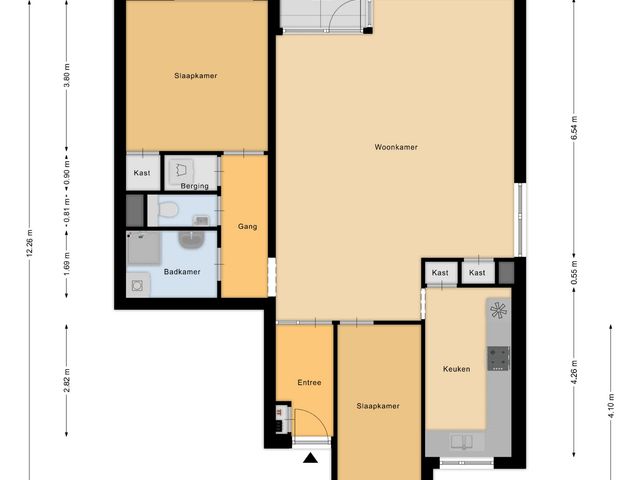 Plattegrond van Socrateslaan 59