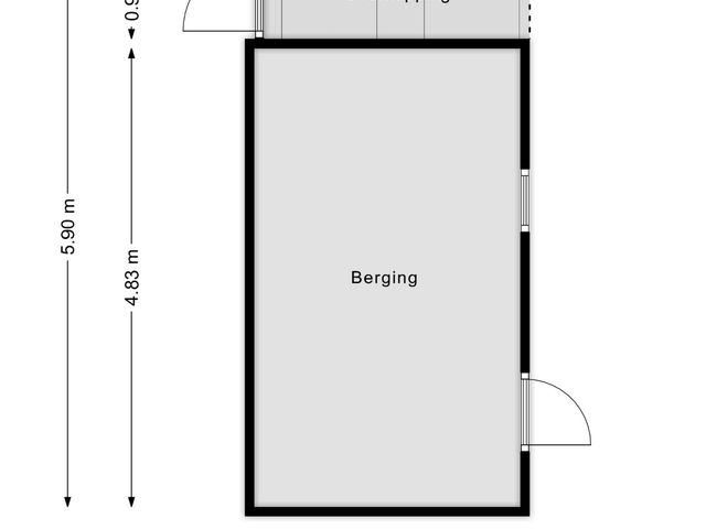 Plattegrond van Kardinaal de Jongsingel 21