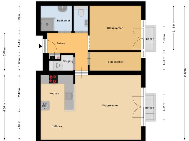 Plattegrond van Statenlaan 439