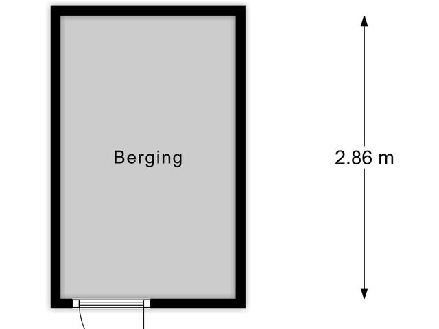 Plattegrond van Zusters van Orthenpoort 16