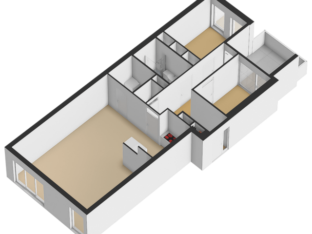 Plattegrond van Westenburgerweg 242